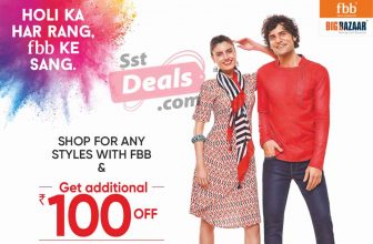 Fbb Fashion BigBazaar Rs. 100 off on Rs. 300